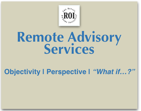 Remote Advisory Serves ices for Retailers