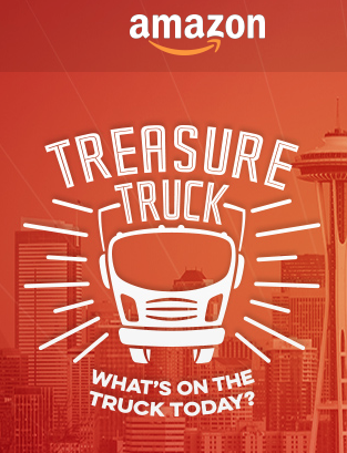 Amazon's 'Treasure Truck' test