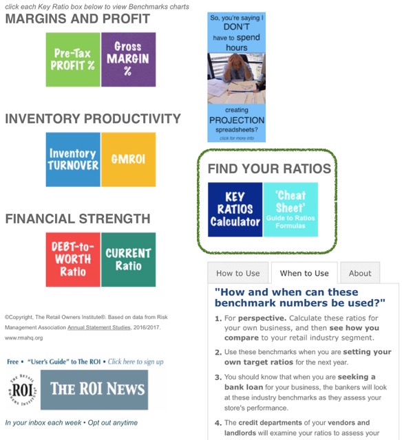 Use Key Ratios Calculator Use Key Ratios Calculator